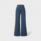 Carlota - Pantalones de mezclilla de corte ancho