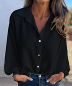 Laura - Blusa elegante con botones