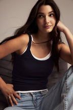 Tina - Top Jersey de Tacto Suave