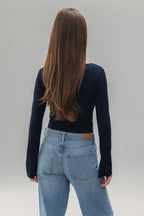 Jimena - Top Jersey de Manga Larga