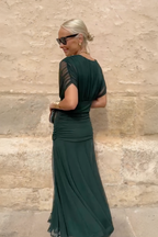 Isabel - Vestido Largo de Fiesta con Escote en V