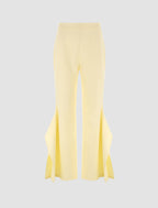 Sara - Pantalón Acampanado Amarillo