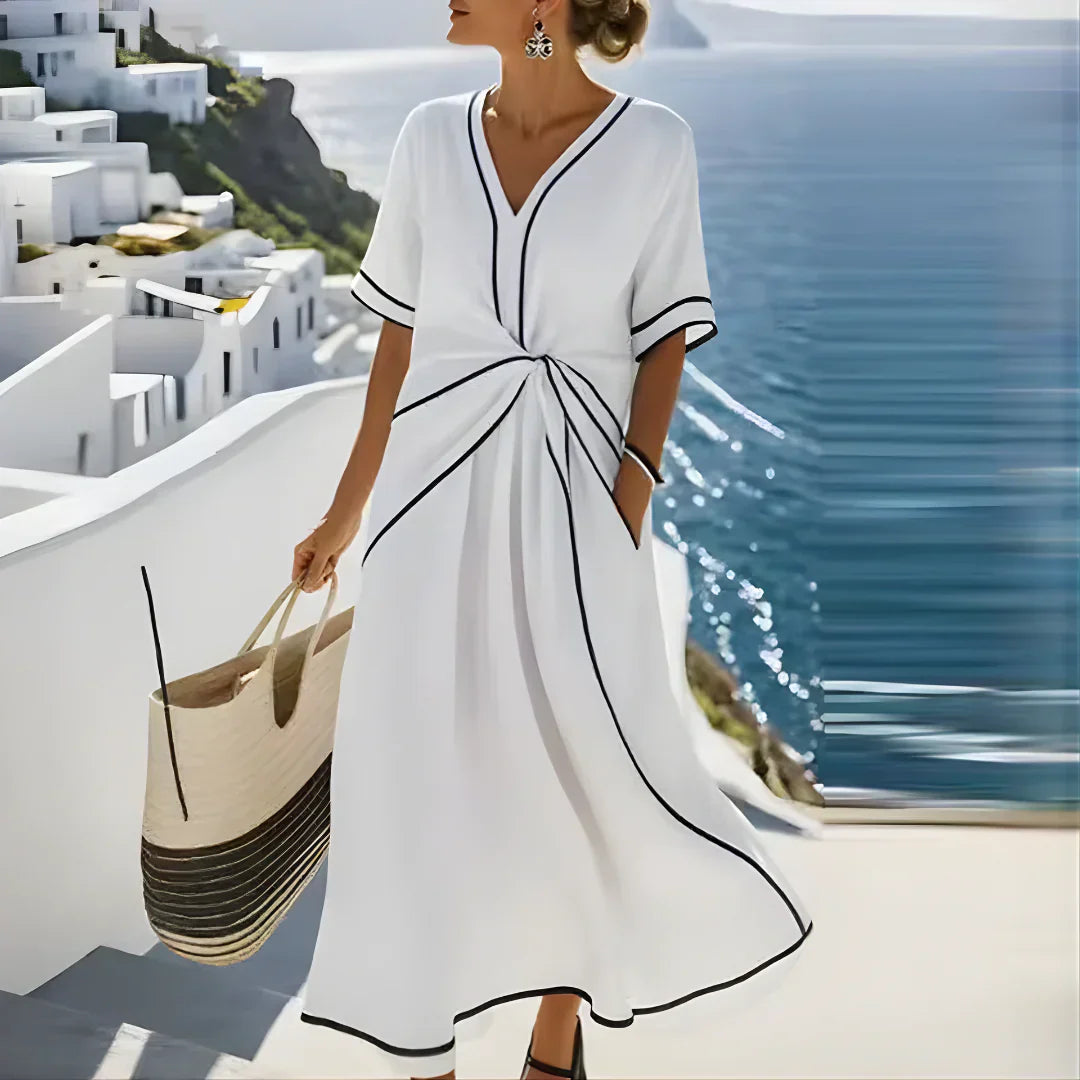 Marina - Vestido elegante de primavera