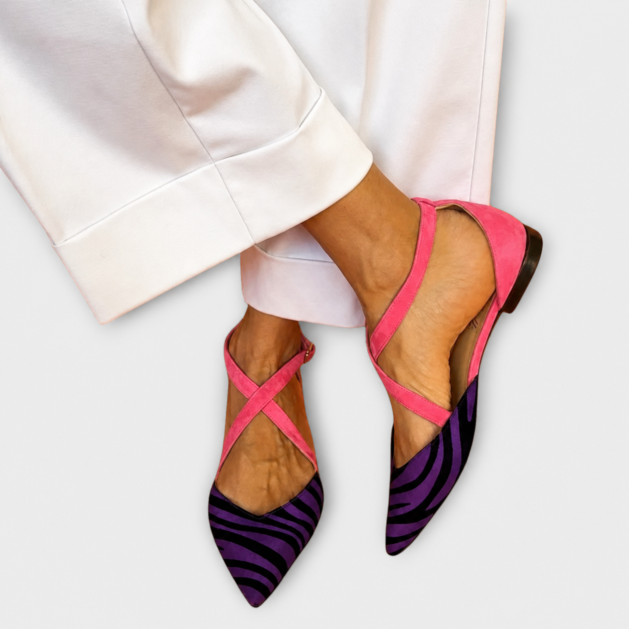 Milagros - Mocasines con Hebilla