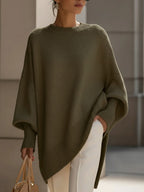 Vicenta - Jersey Poncho Oversize