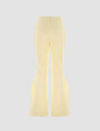 Sara - Pantalón Acampanado Amarillo