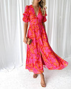 Silvia - Vestido Maxi Resplandor Solar