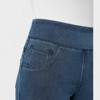Carlota - Pantalones de mezclilla de corte ancho