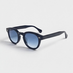 Grecia - Gafas de Sol Redondas Azul