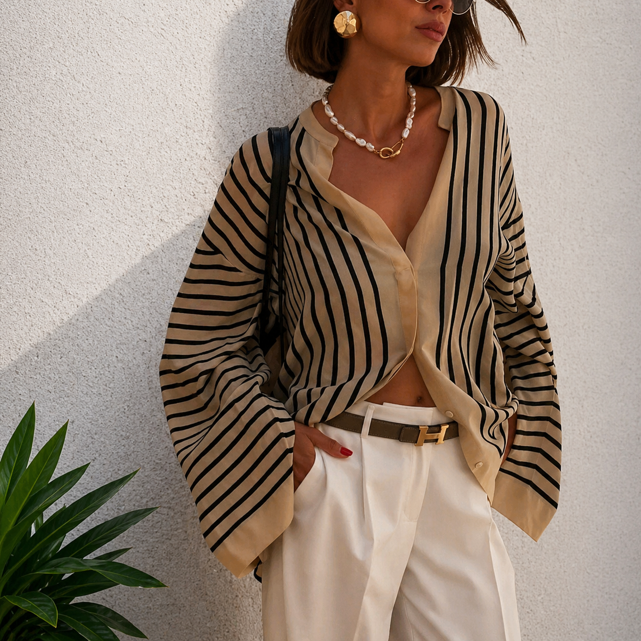 Luisa - Camisa De Rayas