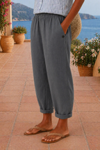 Valeria - Pantalón de Lino Ligero