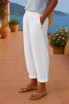 Valeria - Pantalón de Lino Ligero