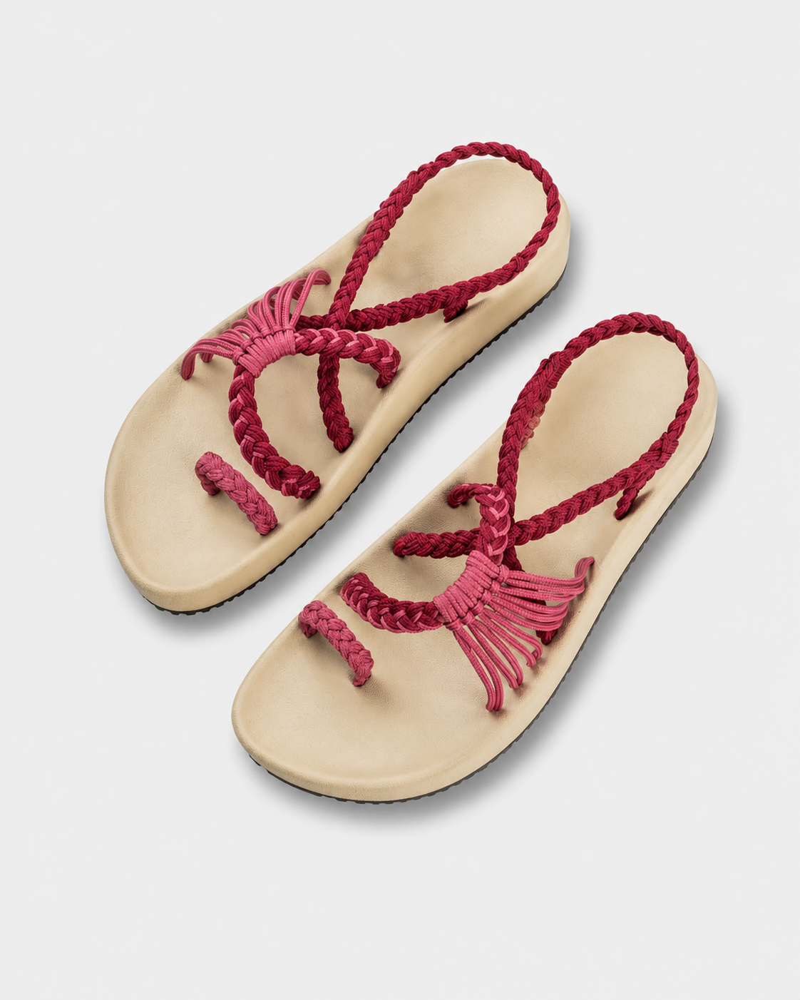 Daniela - Sandalias Trenzadas Boho