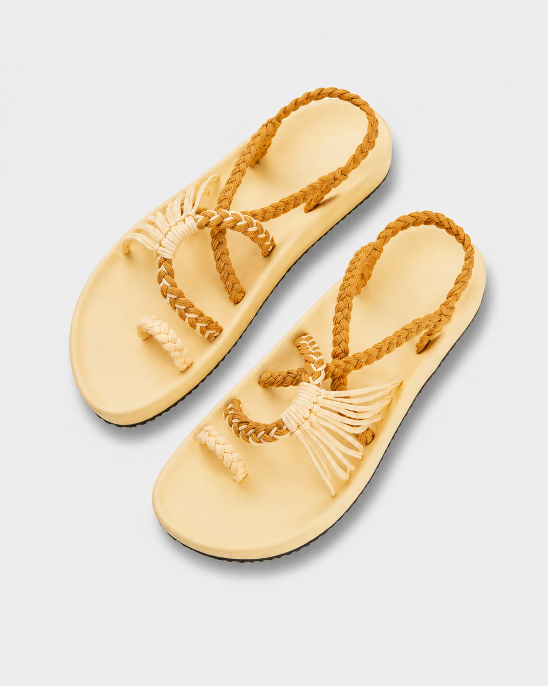 Daniela - Sandalias Trenzadas Boho