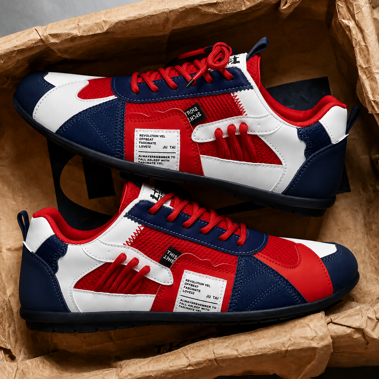 Ramón - Zapatillas retro coloridas