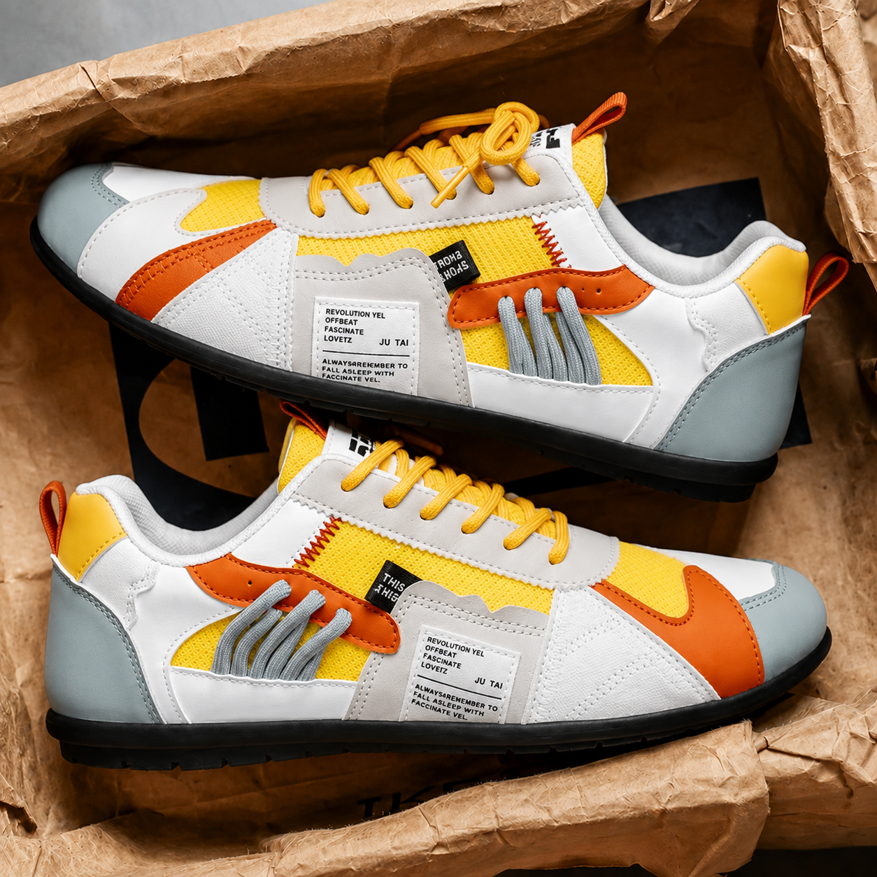 Ramón - Zapatillas retro coloridas