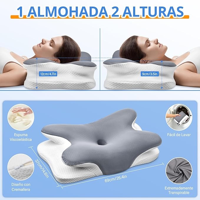 Luna - Almohada Ergonómica