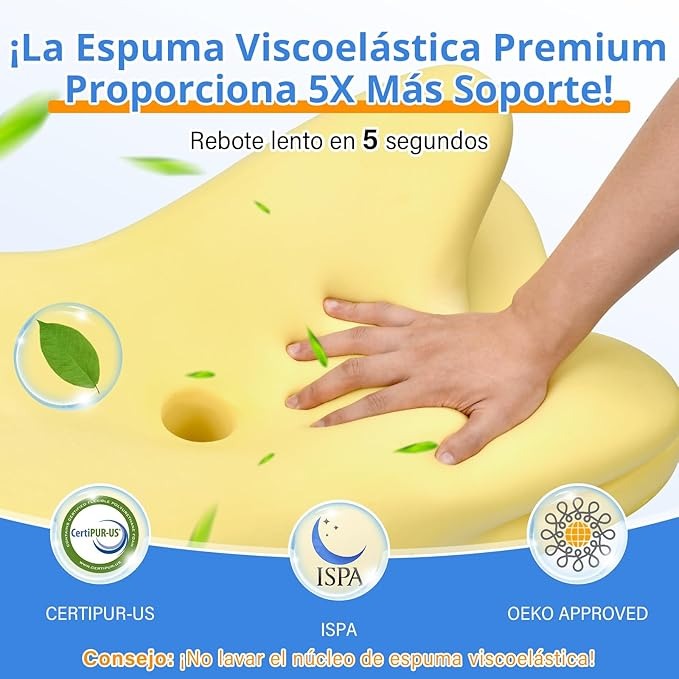Luna - Almohada Ergonómica