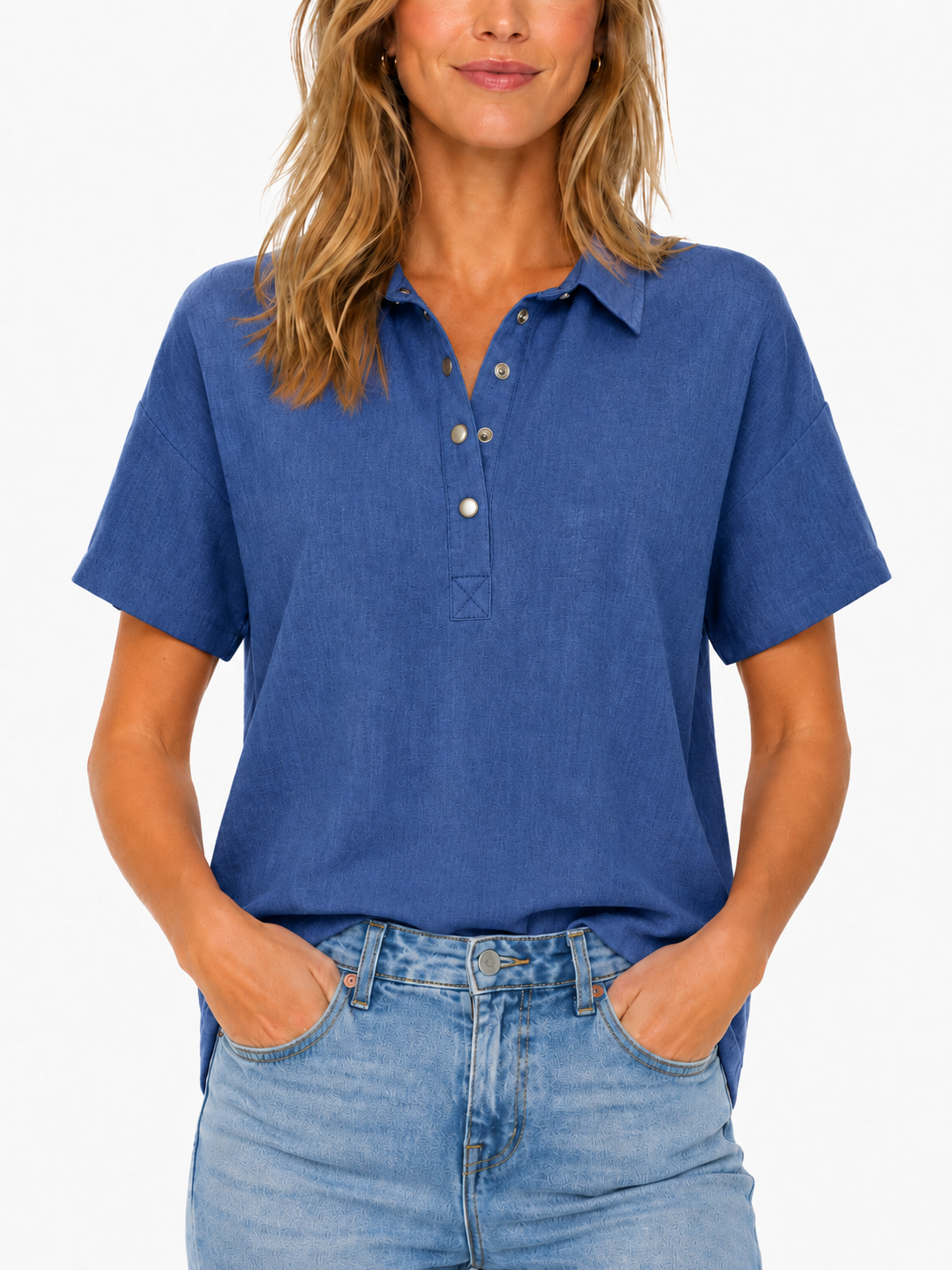 Francisca - Blusa con cuello
