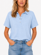Francisca - Blusa con cuello
