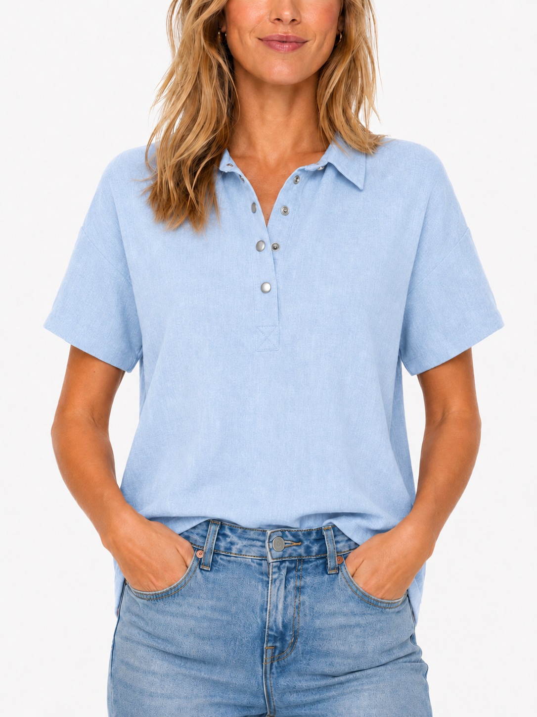 Francisca - Blusa con cuello