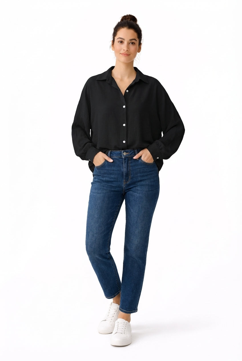 Laura - Blusa elegante con botones