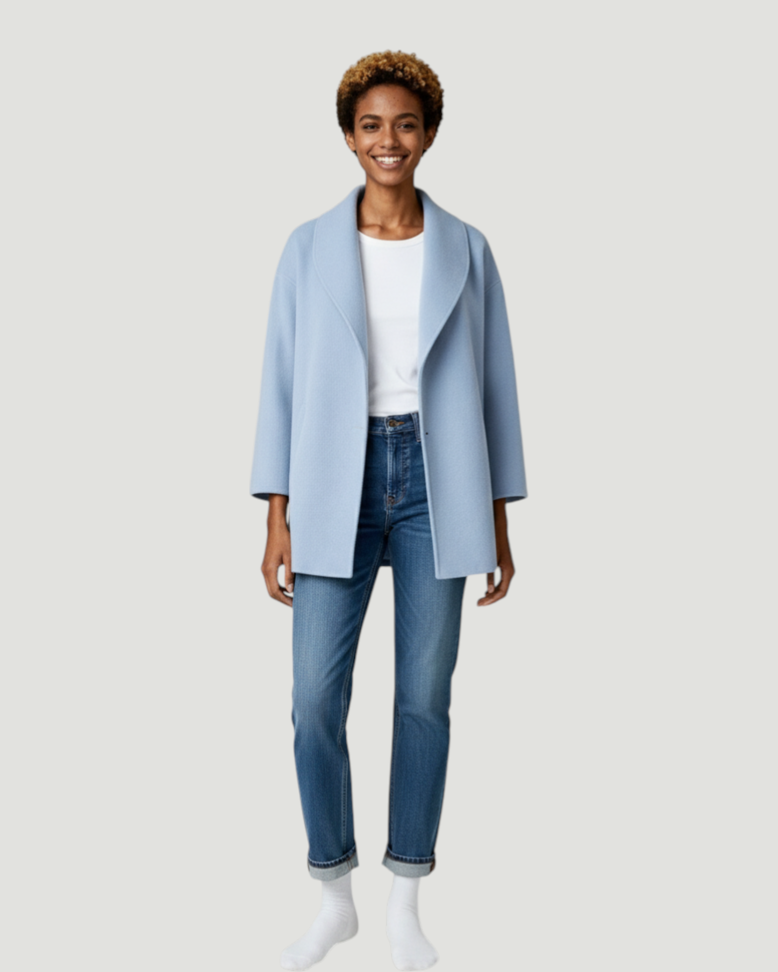 Martina - Abrigo efecto soft touch