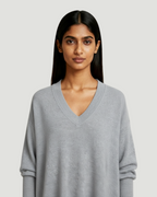 Olivia - Top con escote en V soft touch