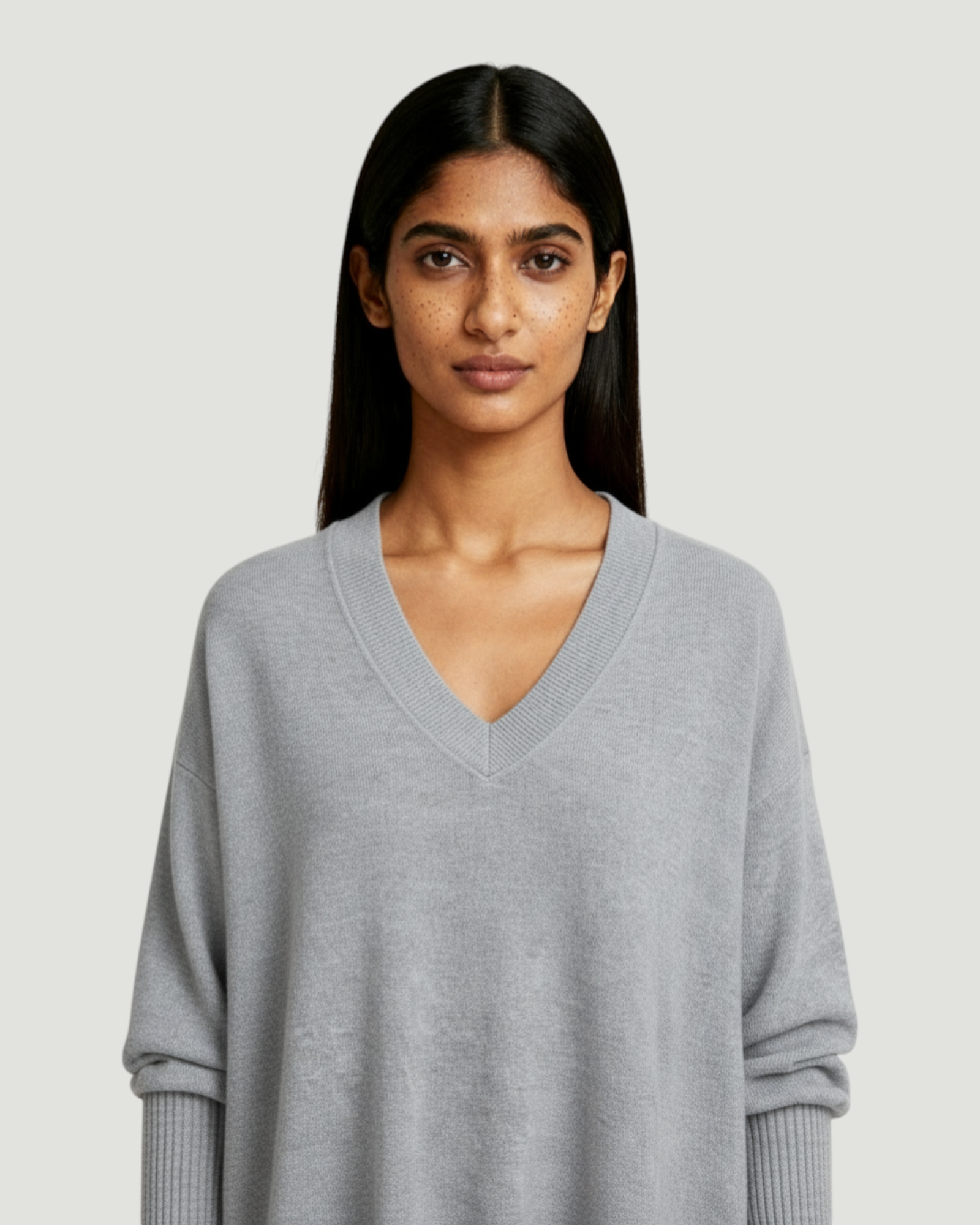 Olivia - Top con escote en V soft touch