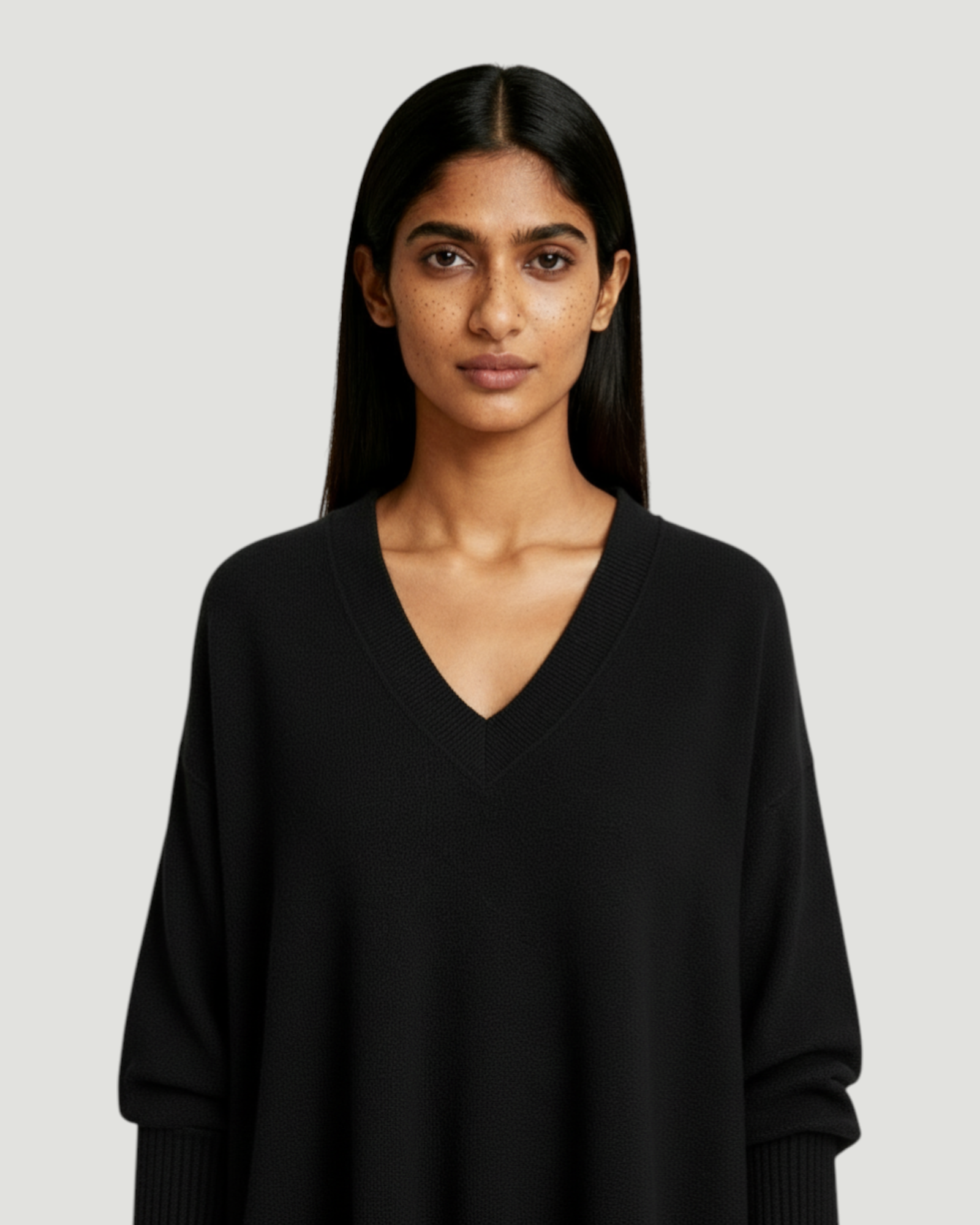 Olivia - Top con escote en V soft touch