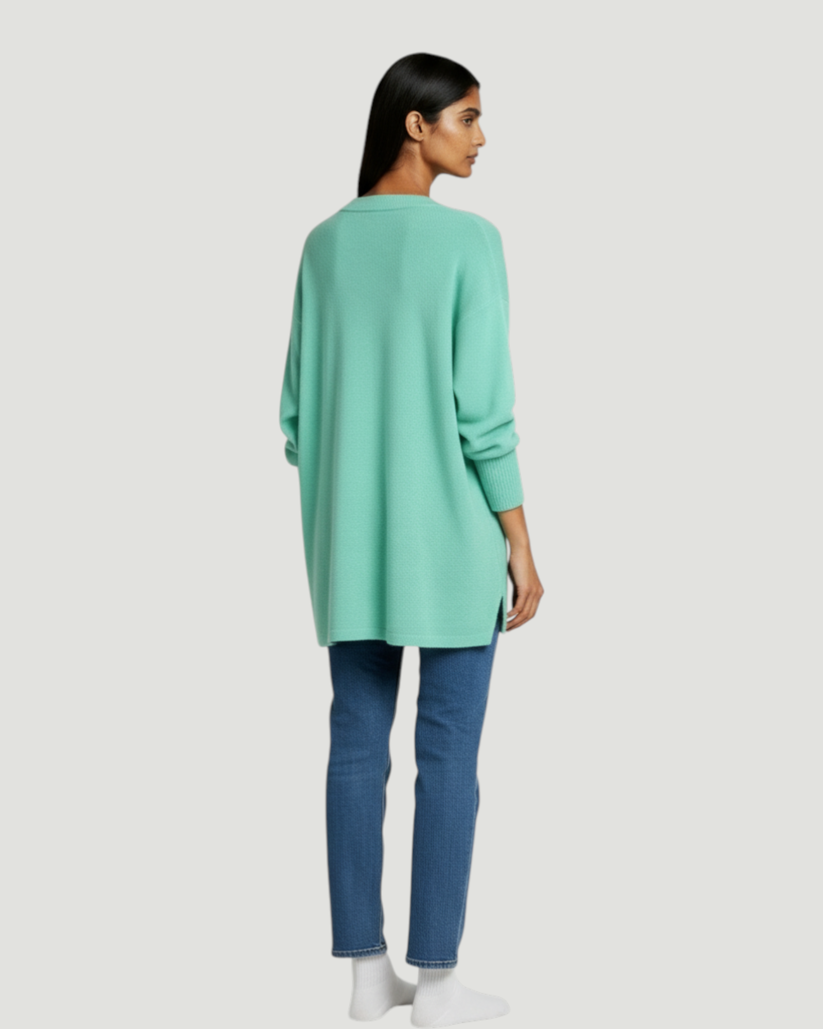 Olivia - Top con escote en V soft touch