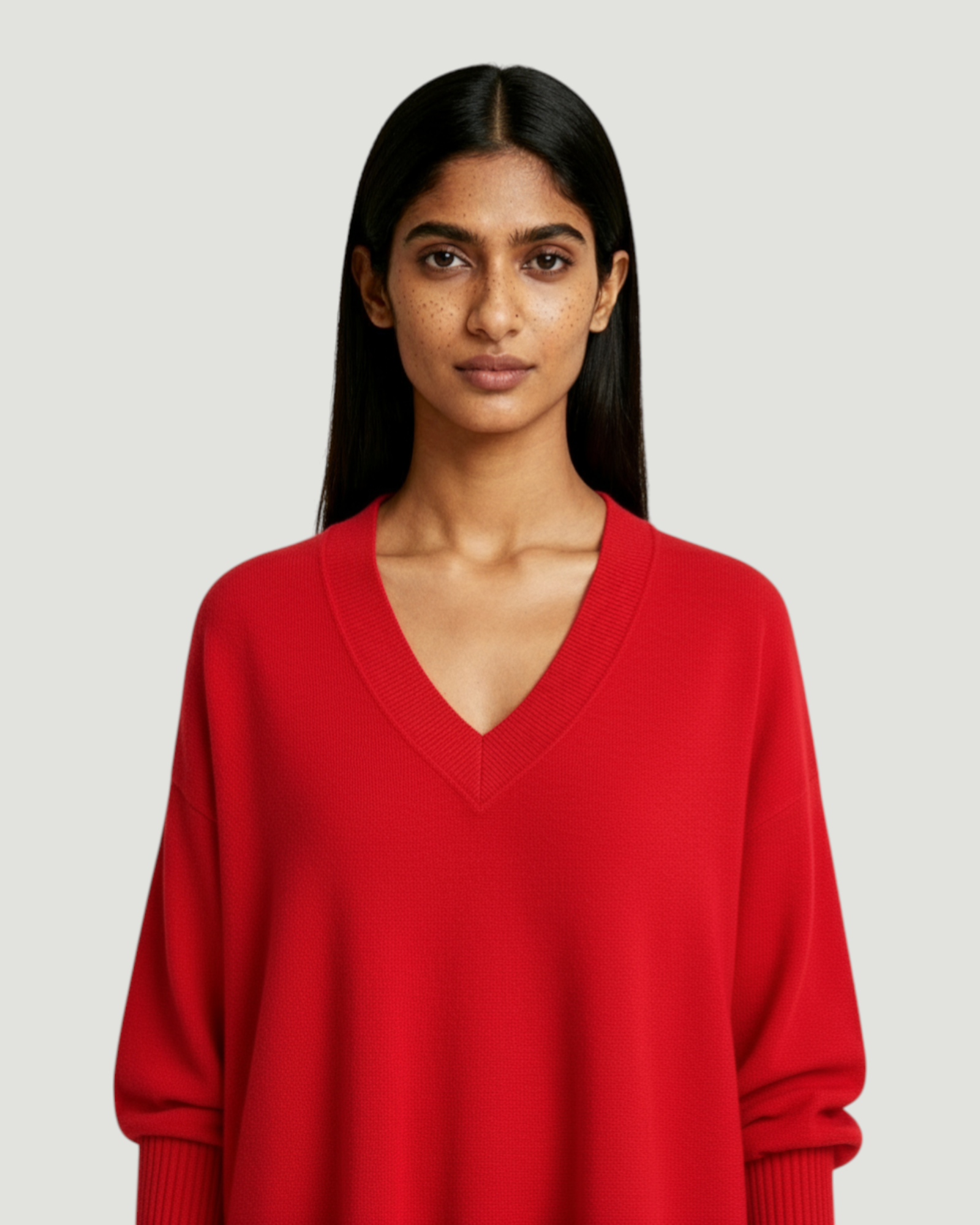 Olivia - Top con escote en V soft touch