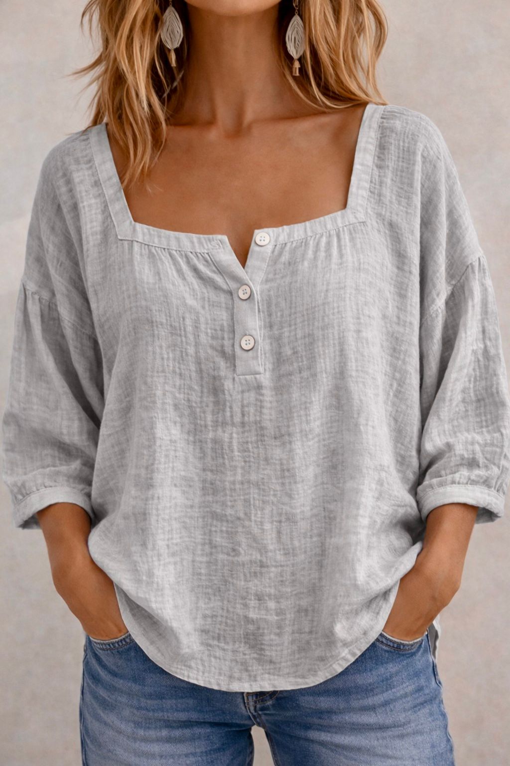 Virginia - Camiseta con escote