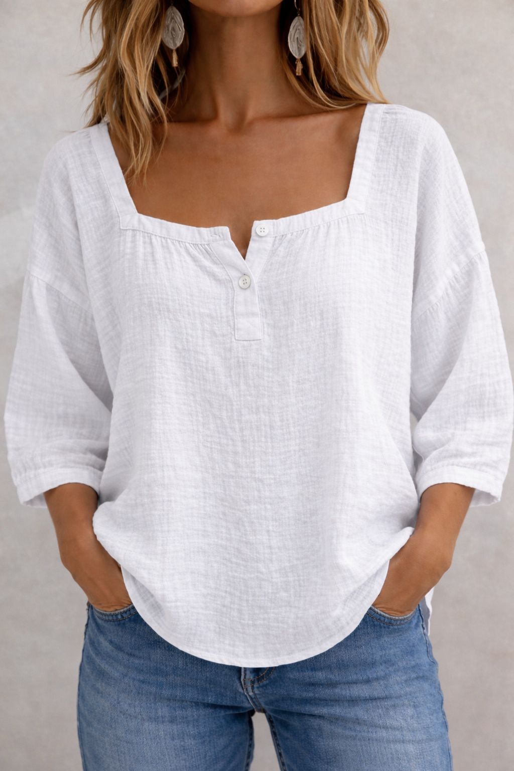 Virginia - Camiseta con escote