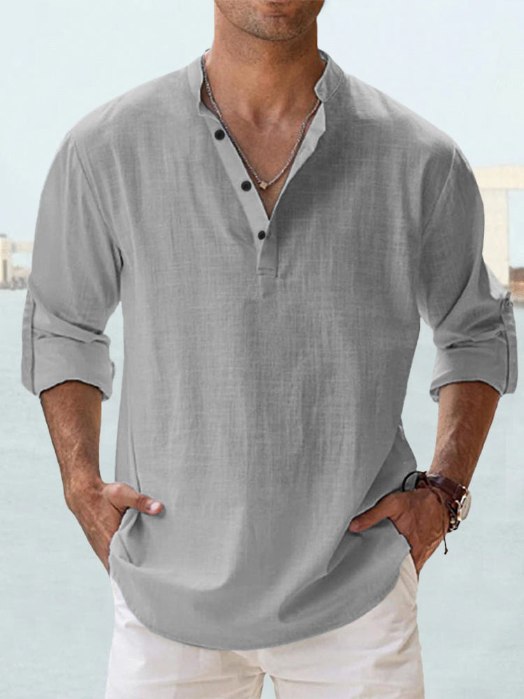 Antonio - Camisa Transpirable de Lino