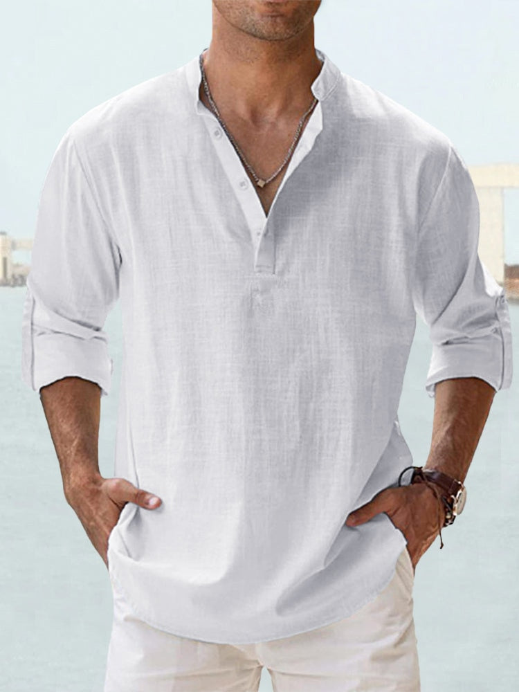 Antonio - Camisa Transpirable de Lino