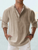 Antonio - Camisa Transpirable de Lino