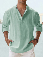 Antonio - Camisa Transpirable de Lino