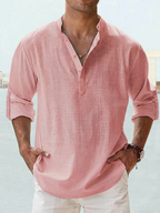 Antonio - Camisa Transpirable de Lino