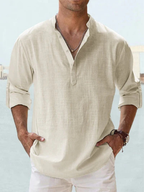 Antonio - Camisa Transpirable de Lino