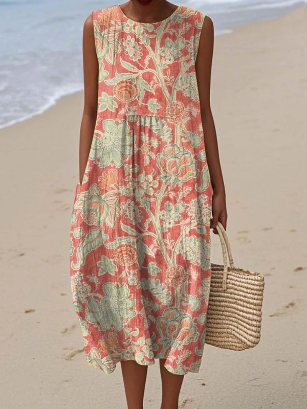 Vanessa - Vestido Midi Floral