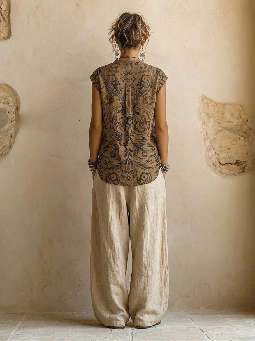 Leyre - Conjunto bohemio fluido en capas