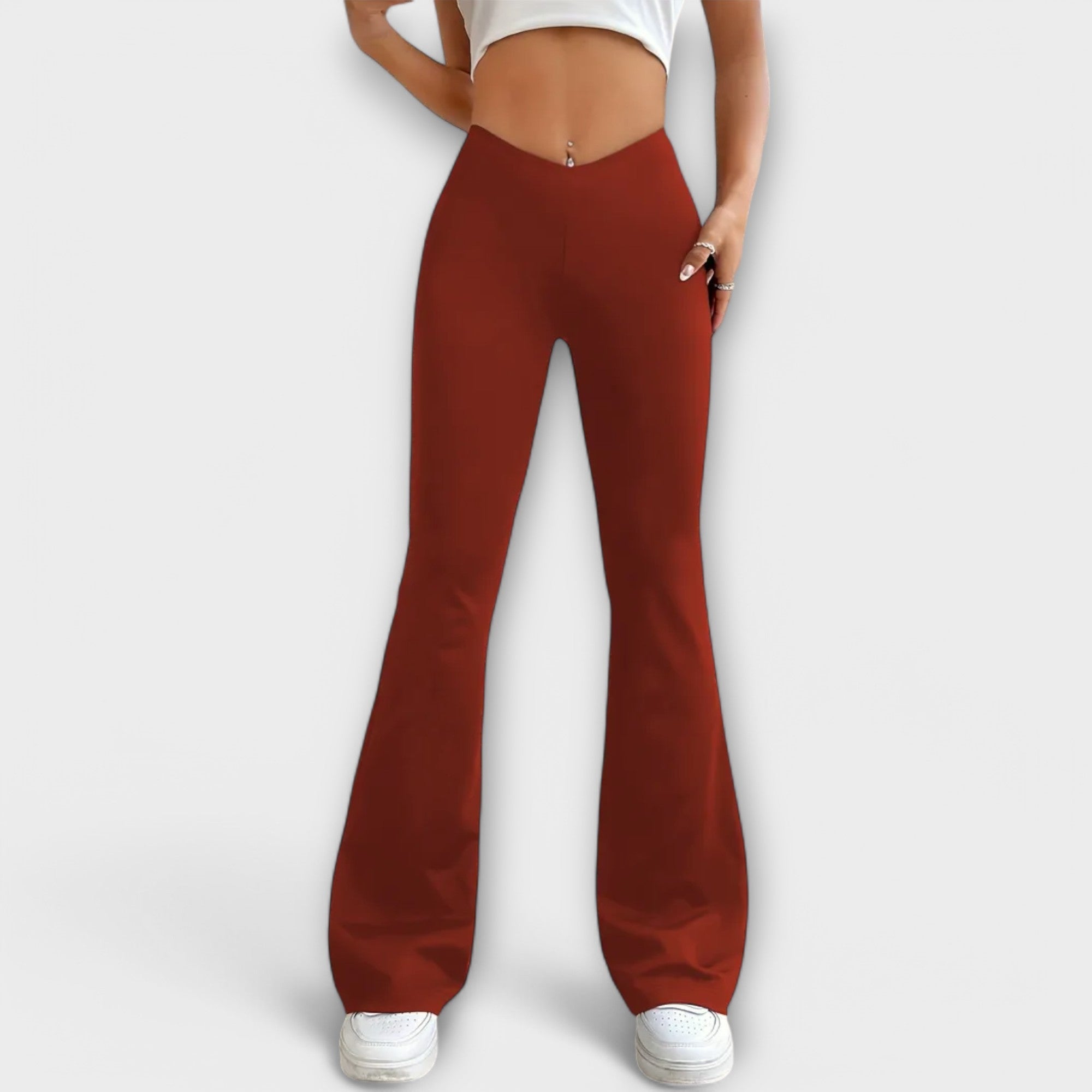 Sonia - Pantalones anchos con pierna amplia