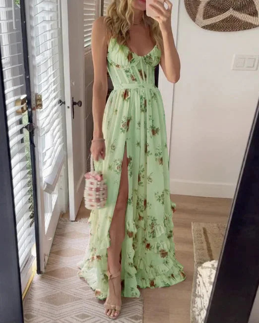 Inés - Vestido floral romántico