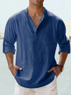 Antonio - Camisa Transpirable de Lino