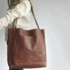 Raquel - Bolsa de hombro clásica de piel