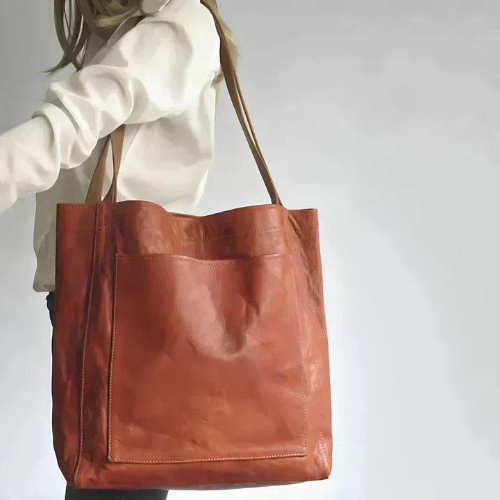 Raquel - Bolsa de hombro clásica de piel