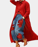 Leonor - Conjunto de vestido y pantalón vaquero ancho