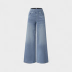 Carlota - Pantalones de mezclilla de corte ancho